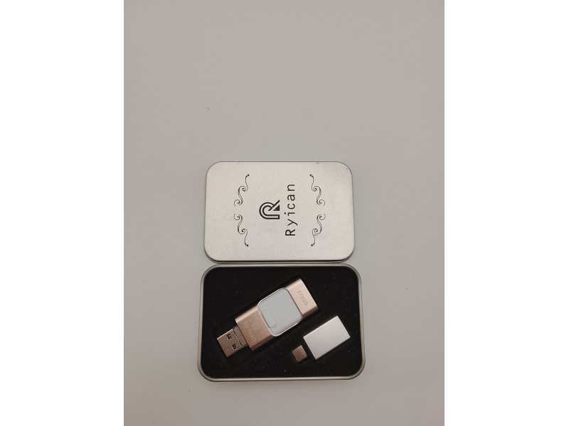 Ryican USB Stick Pendrive do Phone 512GB CHroniony hasłem 4 in 1 USB 3.0 USB C OTG Android/Laptop/PC