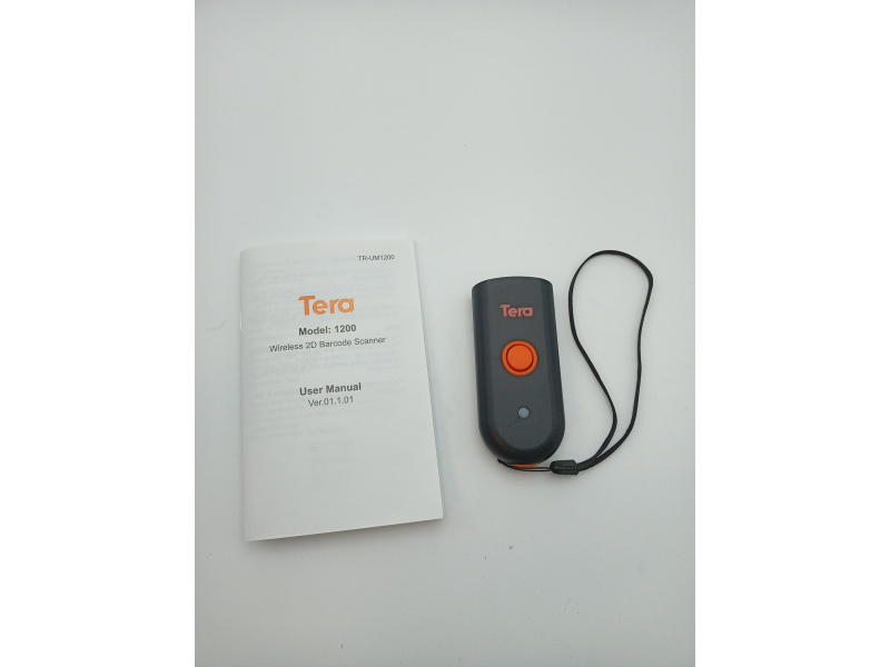 Tera Mini przenośny skaner kodów kreskowych CMOS 3 w 1, Bluetooth, kabel USB, bezprzewodowy 2,4 G