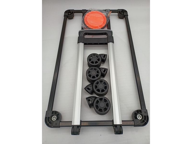 VEVOR Transporter dla zwierząt na kółkach, obciążenie do 15,8 kg, torba/walizka dla kotów 65x36x36 cm