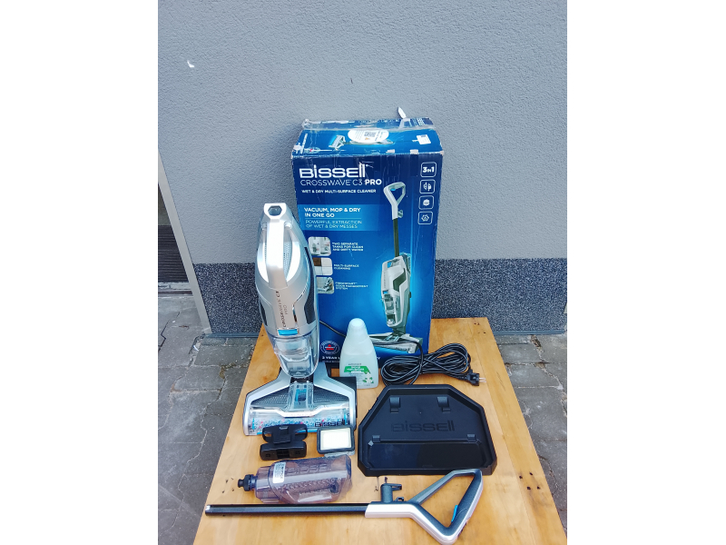Odkurzacz myjący 3w1 BISSELL CrossWave C3 Pro – Odświeża, Myje, Osusza