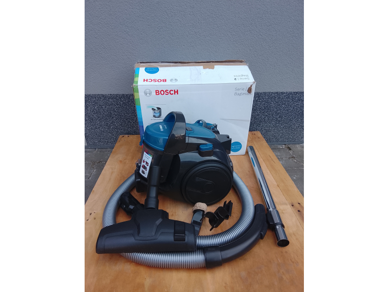 Odkurzacz bezworkowy Bosch Clean'n Seria 2 BGC05A220A – Kompaktowy, Hepa