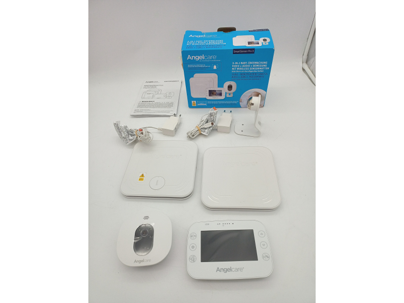 Niania Angelcare SmartSensor Pro 3 Video Audio Monitor Oddechu
