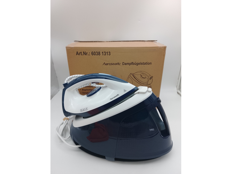 Hanseatic Stacja Pary EC9005-GS 2400W Silne Uderzenie Pary Ceramic