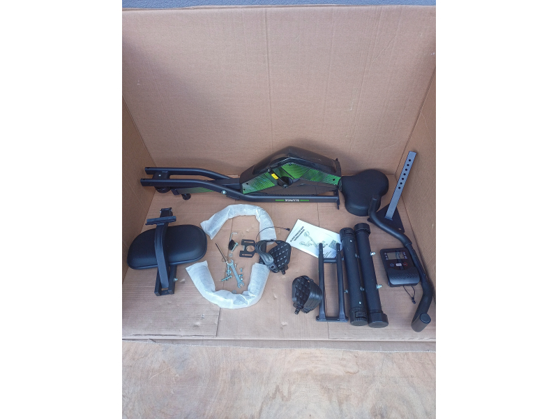 Rower treningowy 3 w 1 magnetyczny 155 kg SLUNSE