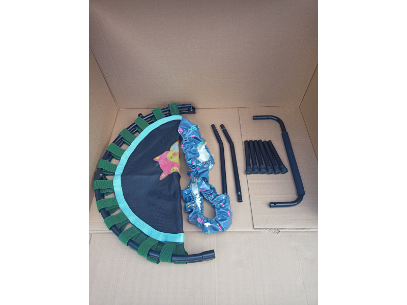 Trampolina dziecięca z poręczą mini trampolina