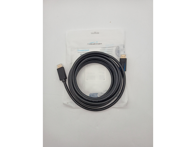 KabelDirekt Kabel DisplayPort do DisplayPort 4K/8K 240Hz (5m)