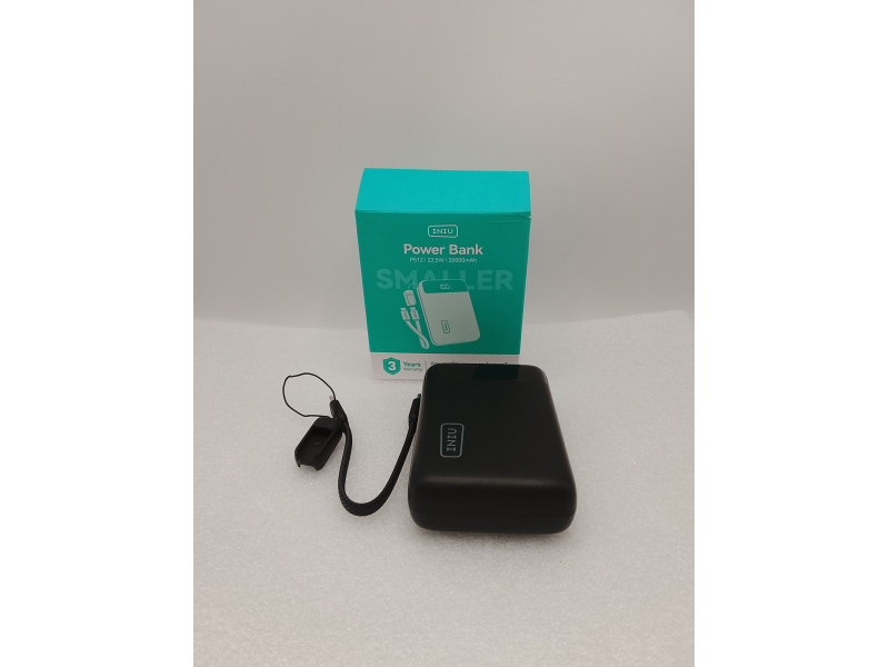Powerbank INIU 20000mAh 22.5W Szybkie Ładowanie USB-C PD3.0 QC4.0 do iPhone 17 16 15 Samsung S25 S24