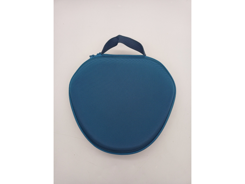 RIYADAone Sztywne etui podróżne do słuchawek nausznych Apple AirPods Max. Niebieskie