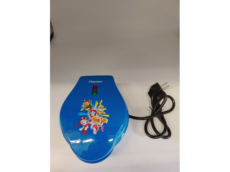 Mini gofrownica Bestron Paw Patrol / Psi Patrol (idealna na przyjęcia dla dzieci, wskaźnik świetlny)