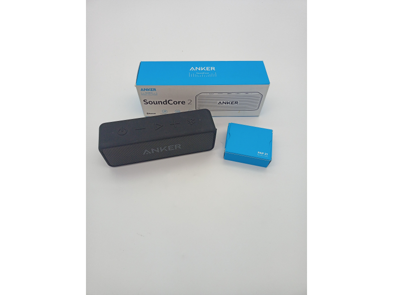 Głośnik bezprzewodowy Bluetooth Anker SoundCore 2 (mocny bas, bateria 24h, wodoodporność IPX7)