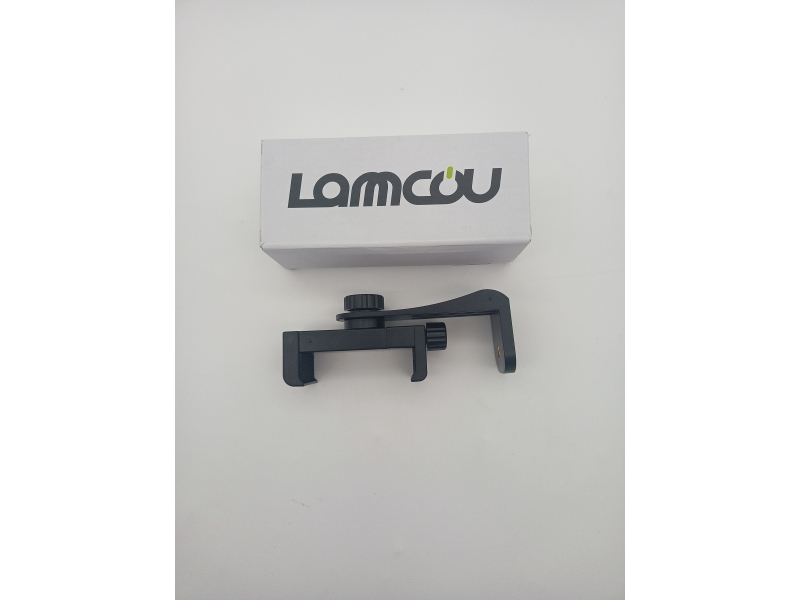 Uniwersalny uchwyt Lammcou do telefonu na statyw / selfie stick (regulacja pionowa i pozioma, gwint 1/4'')