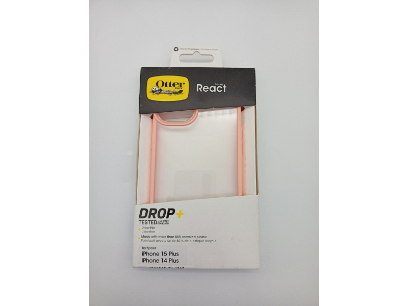 OtterBox OtterBox React iPhone 15 Plus - clear/peach