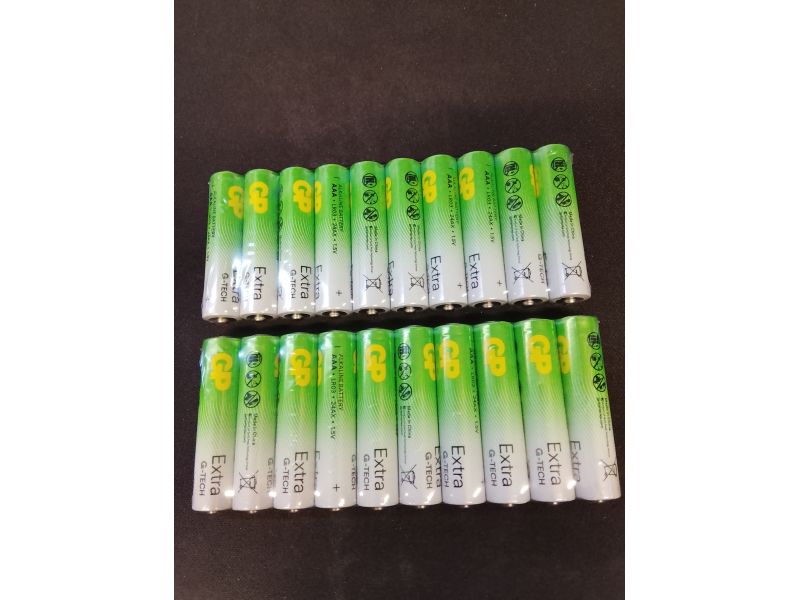 20 sztuk bateria alkaliczna GP Extra R3 AAA