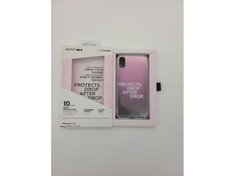 Tech21 Pure Shimmer Etui ochronne do Apple iPhone X / iPhone XS