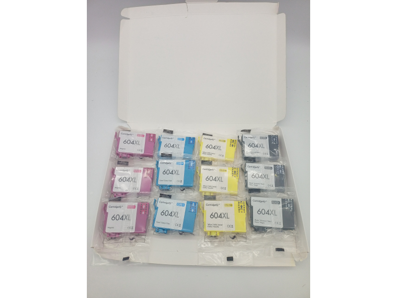 Cartridgeify 604XL Zestaw tuszów zamiennych DO Epson Expression Home XP-2200 / XP-3200 / XP-4200 i inne