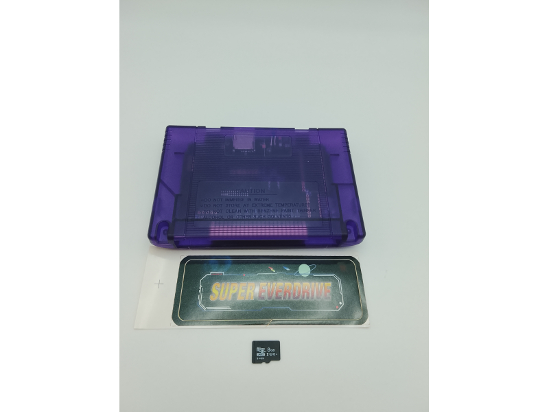 Kartridż z grami 3000 w 1, szybka dyskietka z wbudowaną kartą pamięci 8 GB do konsoli SNES / SFC