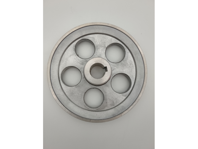 RIBITECH 00266 Koło pasowe aluminiowe do silnika Ø 160 mm