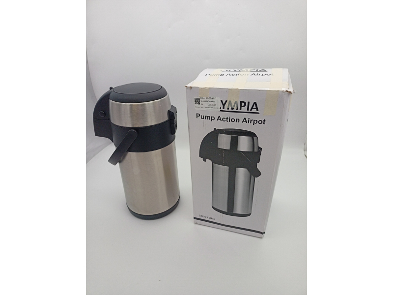 Olympia K635 Termos gastronomiczny z pompką 2,5L Stal