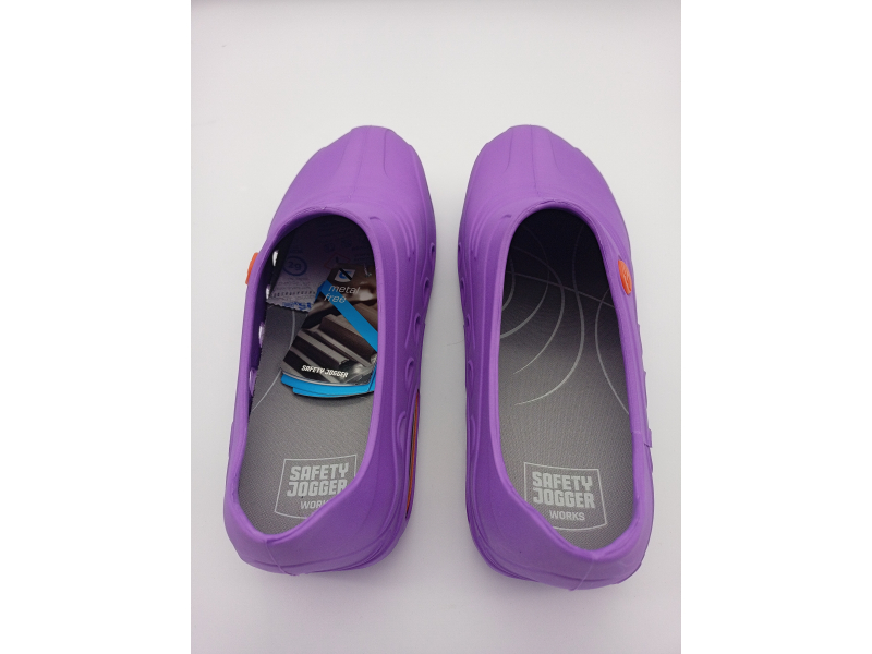39/40 Fioletowe Medyczne chodaki robocze Oxypas Safety Jogger