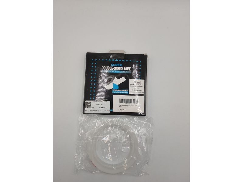 Art3d taśma akrylowa kryształowa 3m wielokrotnego użytku 1mm x 13mm x 3m