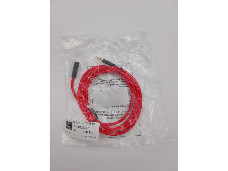 Przedłużacz Jack 3,5 mm, kabel przedłużający do słuchawek TRRS 4-biegunowy Aux