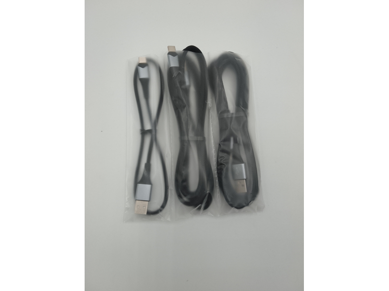 BLACKSYNCZE kabel USB-C [zestaw 3 szt. 0.5m + 2m + 2m], kabel do szybkiego ładowania 3.1A