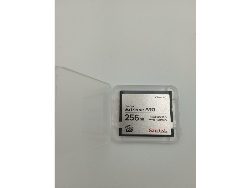 Karta pamięci SanDisk Extreme PRO CFast 2.0, 256 GB