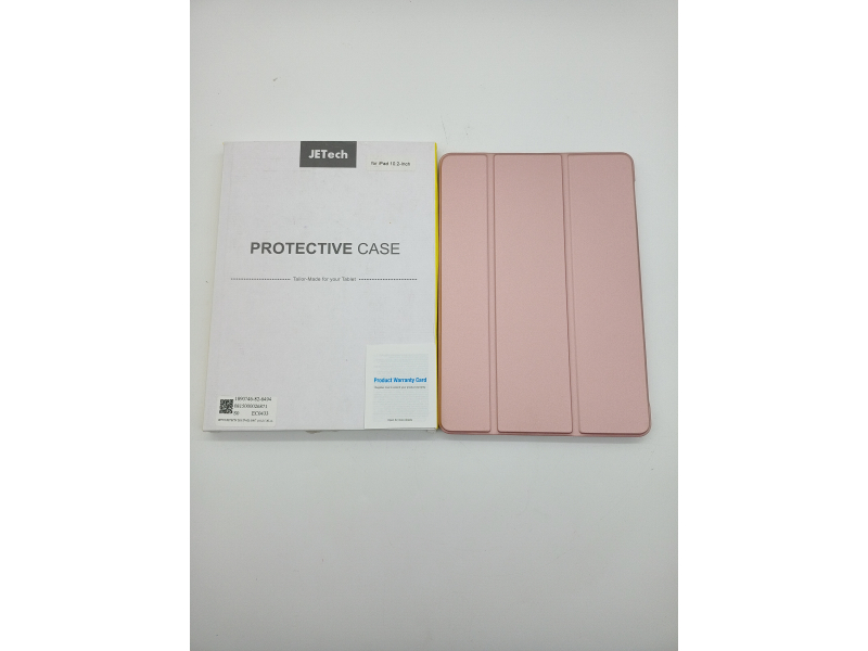 Etui JETech do iPad 9/8/7 (10,2 cala, model 2021/2020/2019, 9./8./7. generacji), automatyczne wybudzanie/uśpienie (Różowe złoto)