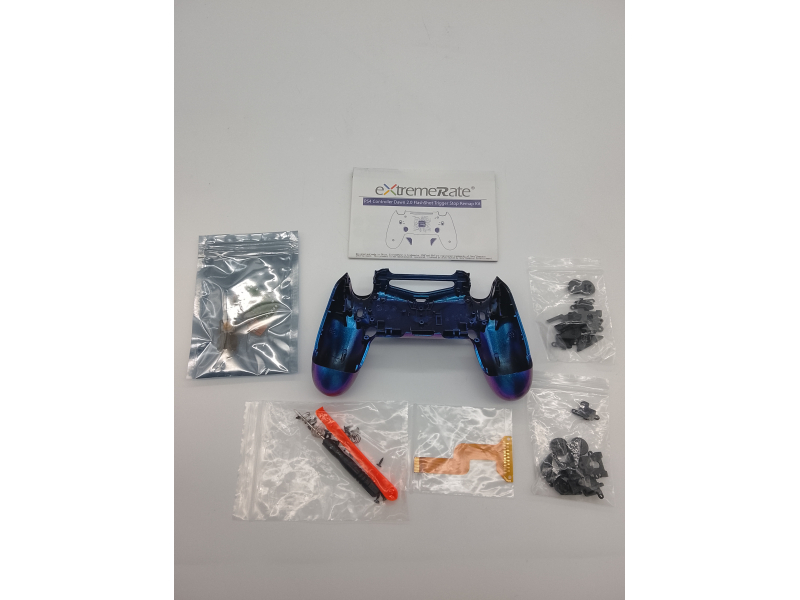 eXtremeRate DAWN Remap Kit dla kontrolera ps4, zmodyfikowana tylna pokrywa dla kontrolera PS4