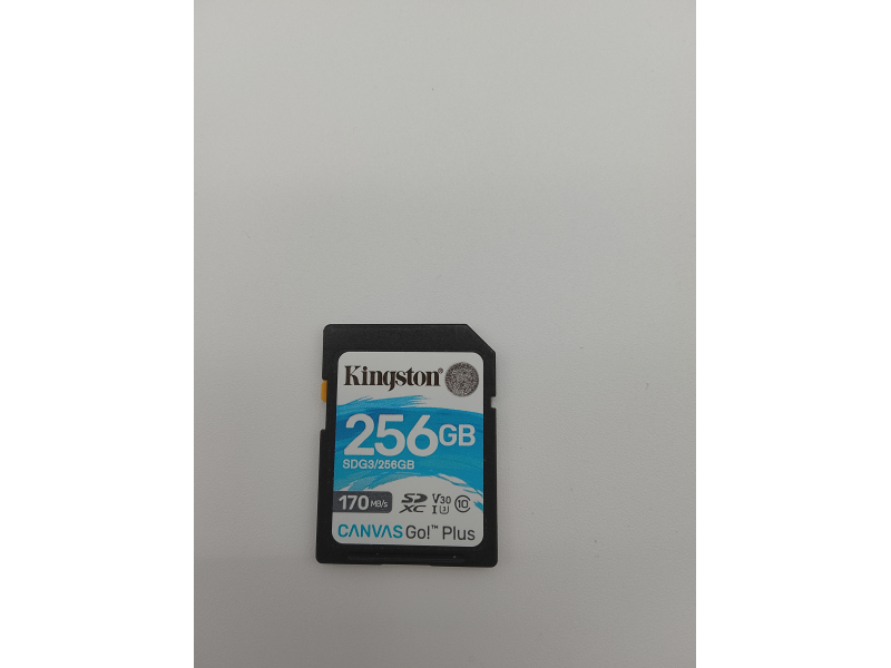Karta pamięci KINGSTON 256GB SDXC Canvas Go Plus 170R