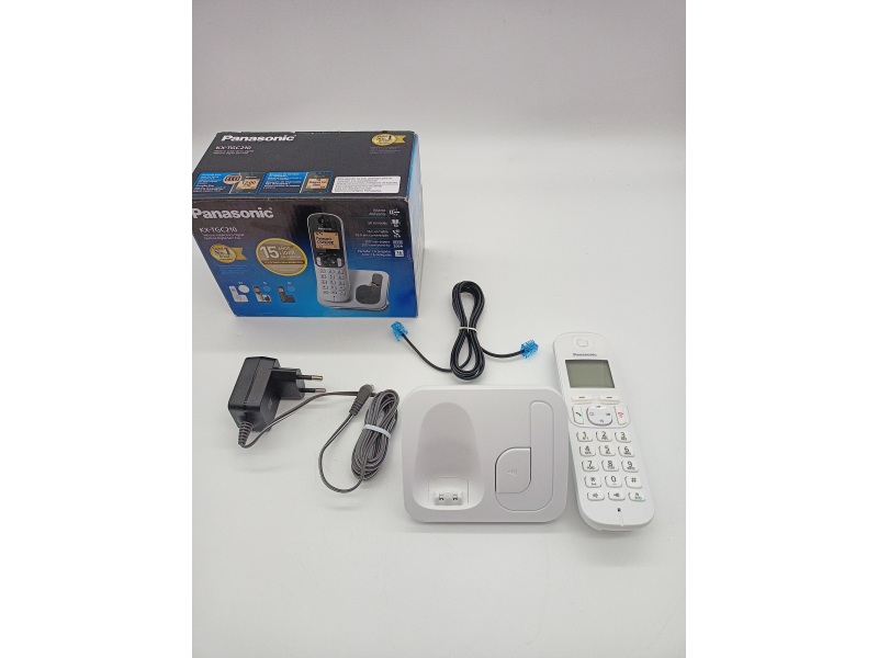 Panasonic Corp. Telefon stacjonarny KX-TGC210SPW
