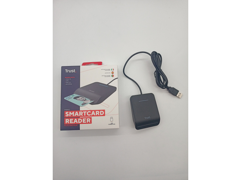 Trust Primo 23890 Czytnik do kart chipowych CNS-TS CRS DNI 3.0 eID/DNIe USB