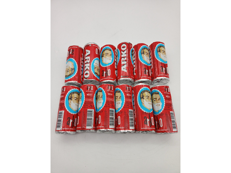 Mydło do golenia Arko (sztyft), 12 sztuk x 75 g, łącznie 900 g