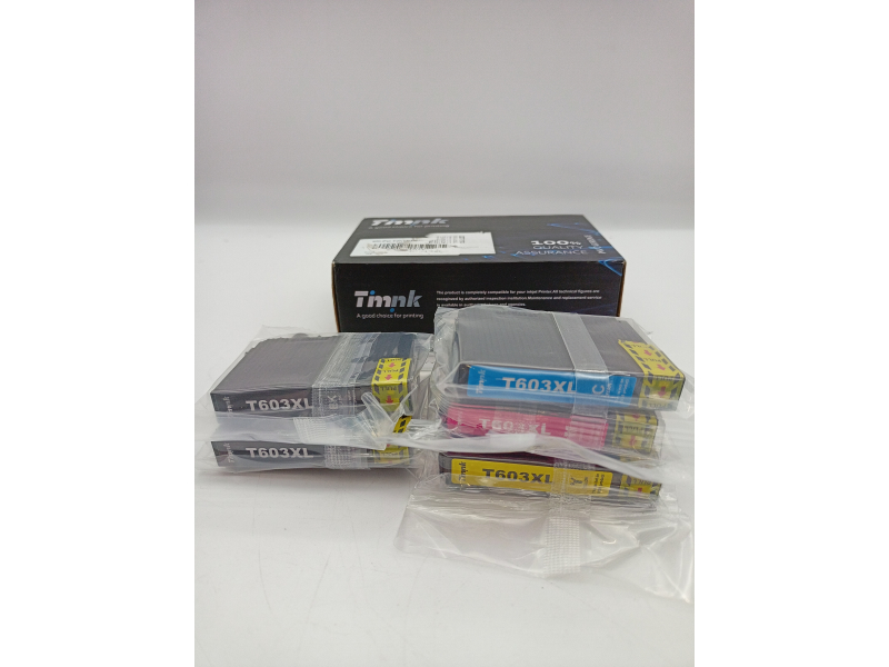 Kompatybilne tusze 603 XL pasujące do drukarek Epson XP-2100, XP-2105, XP-3100, XP-3105, XP-4100, XP-4105, WF-2810, WF-2830, WF-2850 (5 sztuk)