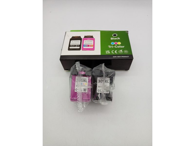 Zestaw tuszów 305 XL Multipack regenerowane zamienniki HP 305 / 305XL (czarny i kolor) do drukarek HP DeskJet 2700, 2700e, 2730