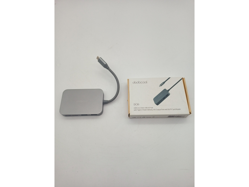 Dodocool 7-w-1 DC30S hub USB-C na 3 porty USB 3.0