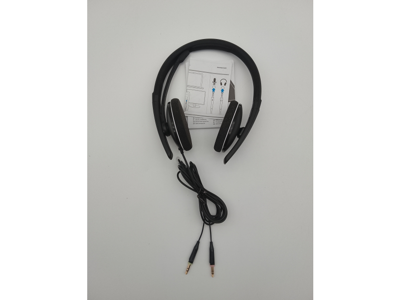 Sennheiser Pc 3.2 Chat Lekki Zestaw Słuchawkowy Stereo Z Regulowanym Mikrofonem Z Redukcją Szumów