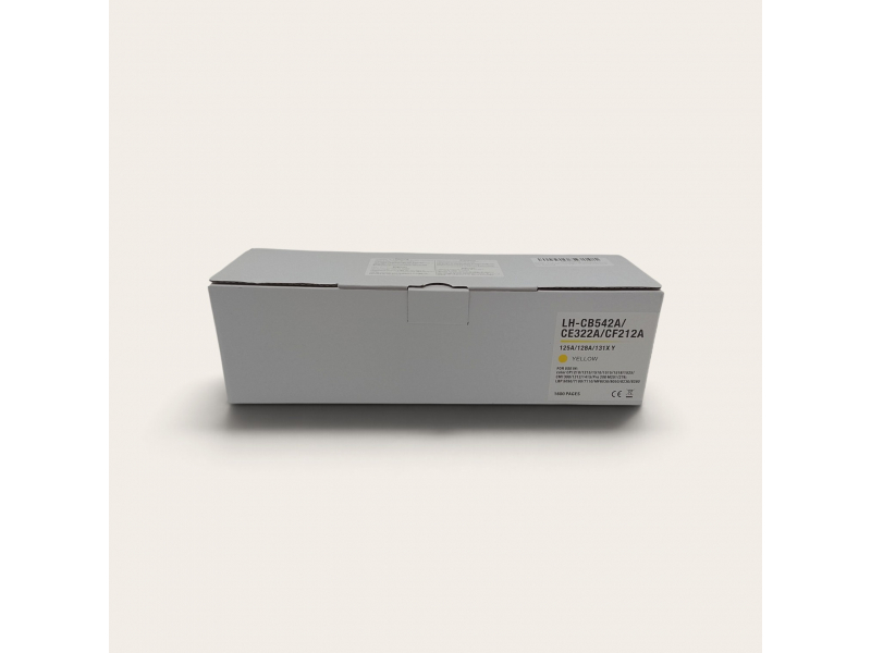 Toner Okra żółty kompatybilny z HP 125A (HP CB542A), HP 128A (HP CE322A), HP 131A (HP CF212A) do urządzeń HP Color LaserJet Pro M276n