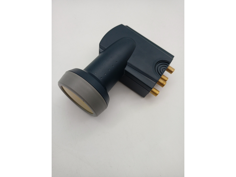 Schwaiger SPS6844 A511 konwerter LNB Quad (4 wyjścia, 40 mm), kolor antracytowy