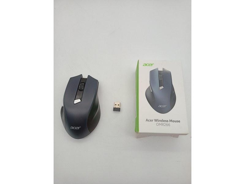 Acer mysz bezprzewodowa 2,4 GHz, radiowa z 1600 DPI, 3 poziomy regulacji DPI