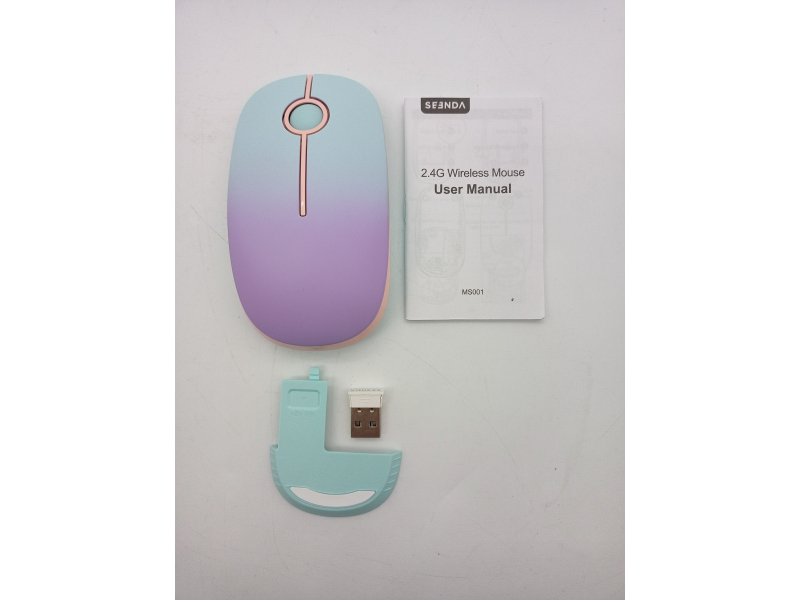 Mysz bezprzewodowa seenda mysz radiowa 2.4G z 1600 DPI