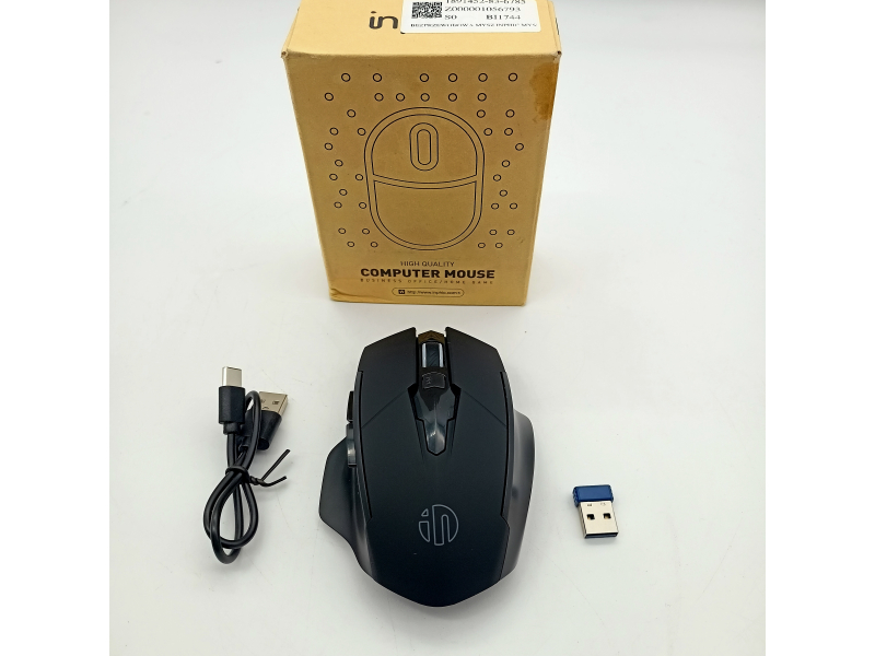 Bezprzewodowa mysz inphic mysz bezprzewodowa 2,4 GHz z odbiornikiem