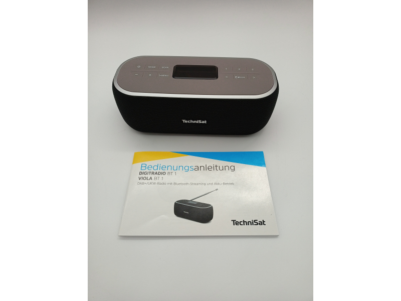 Radio sieciowe TechniSat VIOLA BT 1 DAB+ FM Czarny