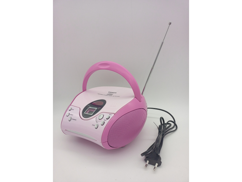 Radioodtwarzacz Lenco SCD24 P różowy
