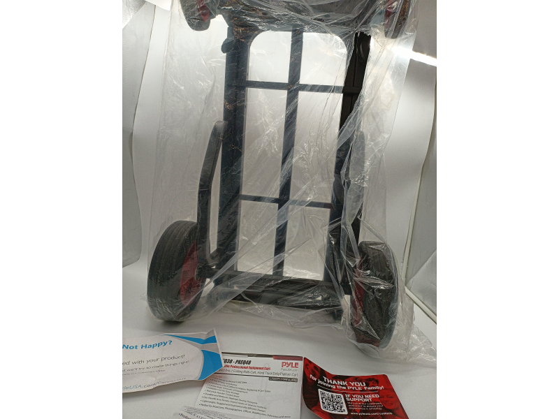 PYLE WÓZEK PLATFORMOWY TOWAROWY SKŁADANY TRANSPORTOWY MAGAZYNOWY 8 KONFIGURACJI