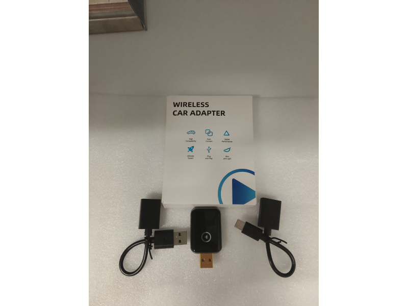 TKHIN 2025 Bezprzewodowy Adapter Carplay Adapter dla iPhone